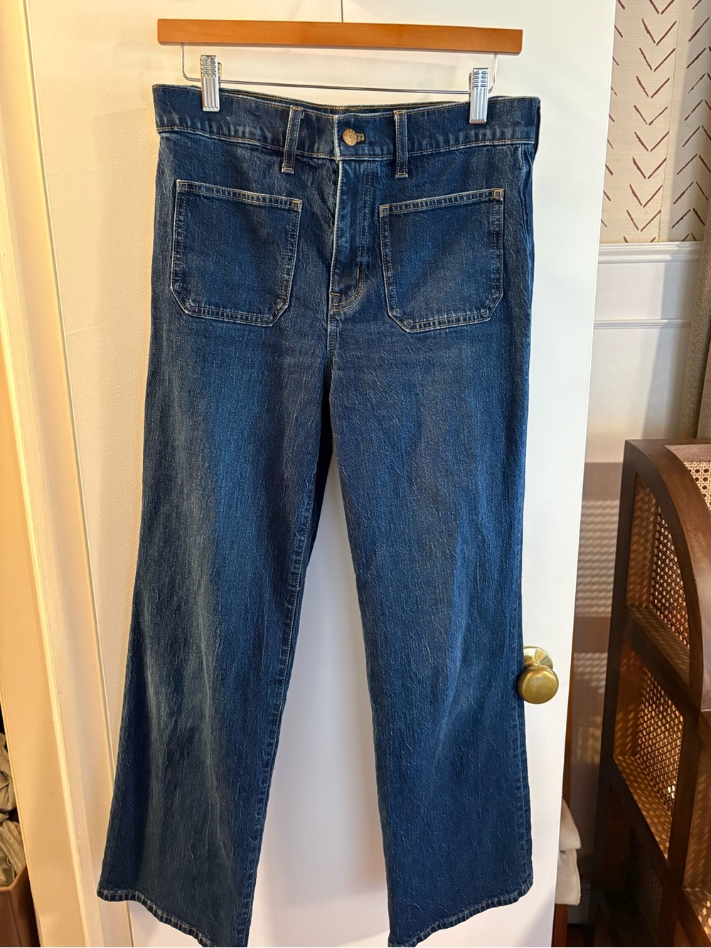 J.Crew | Full Length Slim Wide Leg Front Pocket Jeans